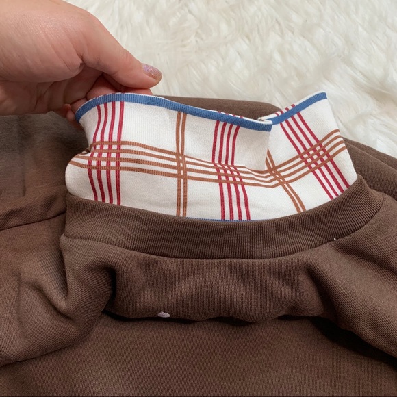 NEW snowman turtleneck Sweatshirt Large - Picture 3 of 16